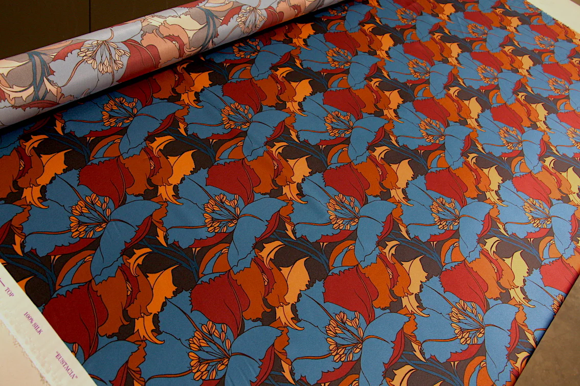 Eustacia Bronze - Liberty Silk Satin - Image 3