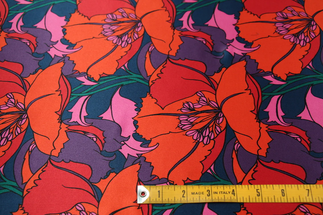 Eustacia Melon - Liberty Silk Satin - Image 2