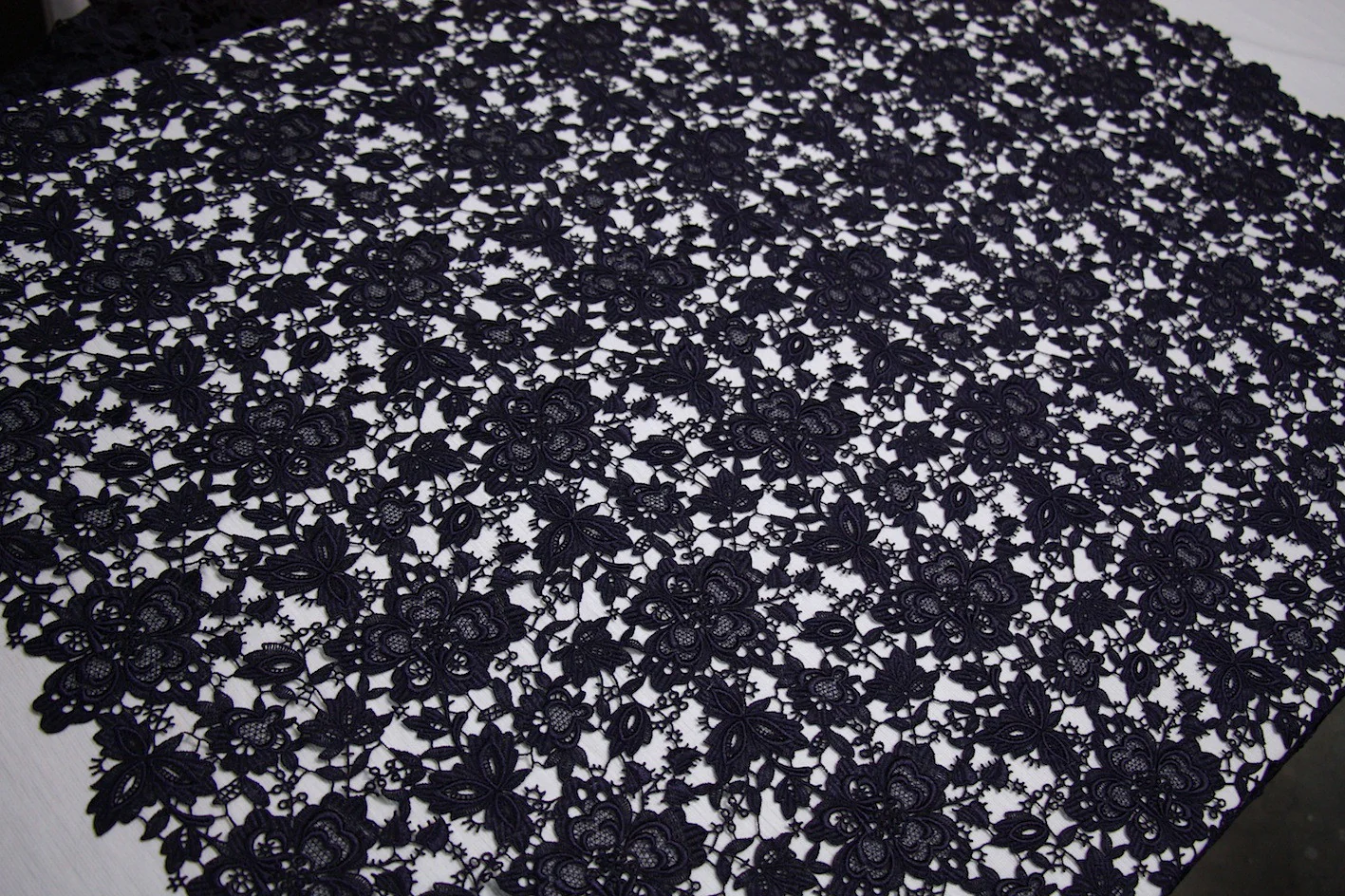 Navy Giselle Guipure Lace - Image 3