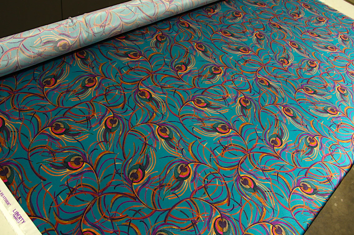 Isadora Feather - Liberty Silk Satin - Image 3