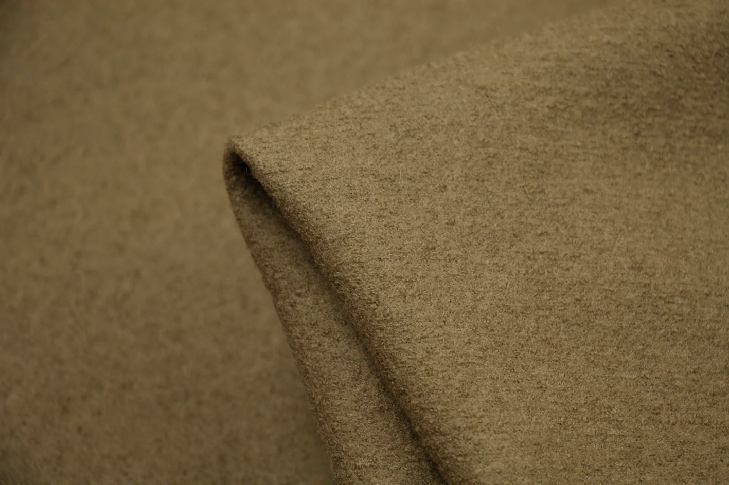 Khaki Heat - Boiled Wool