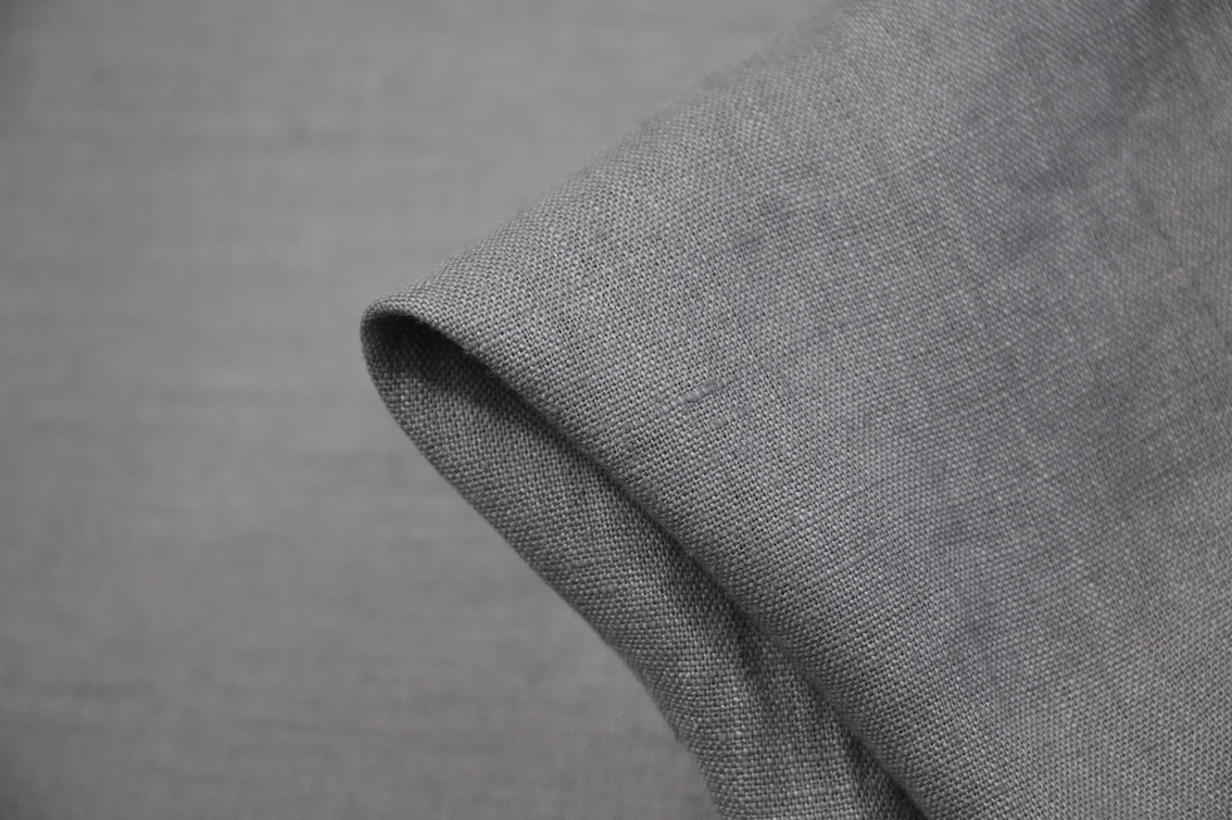 EU Slate Washed Linen