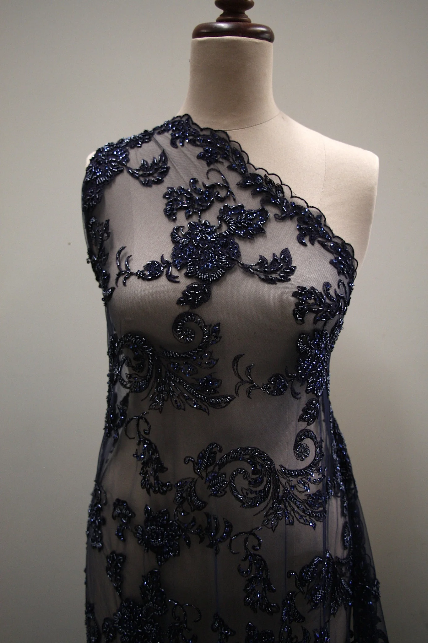 Valerie Navy Embellished Tulle - Image 6