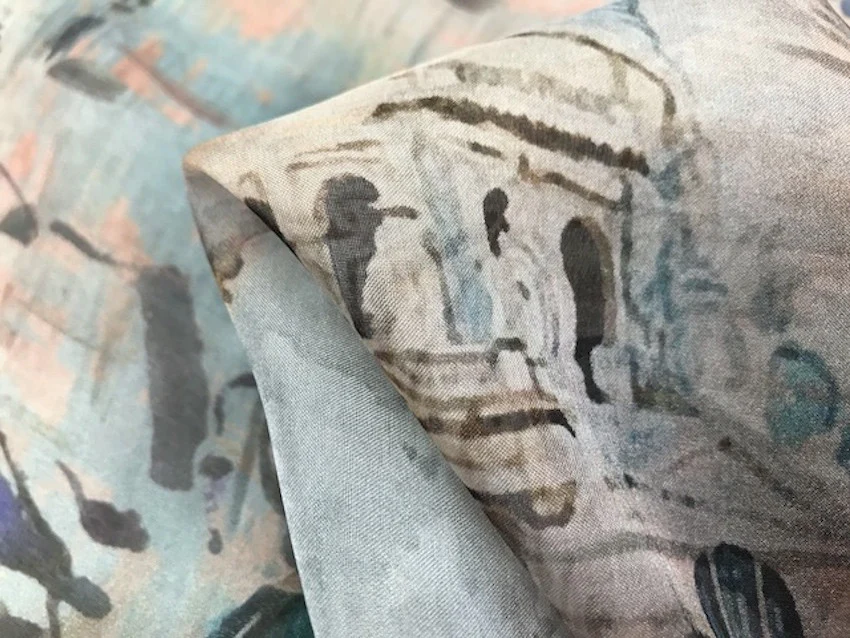 Venetian Dream Silk Chiffon