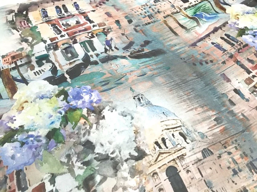 Venetian Dream Silk Chiffon - Image 3