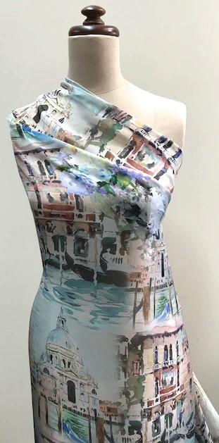 Venetian Dream Silk Chiffon - Image 5