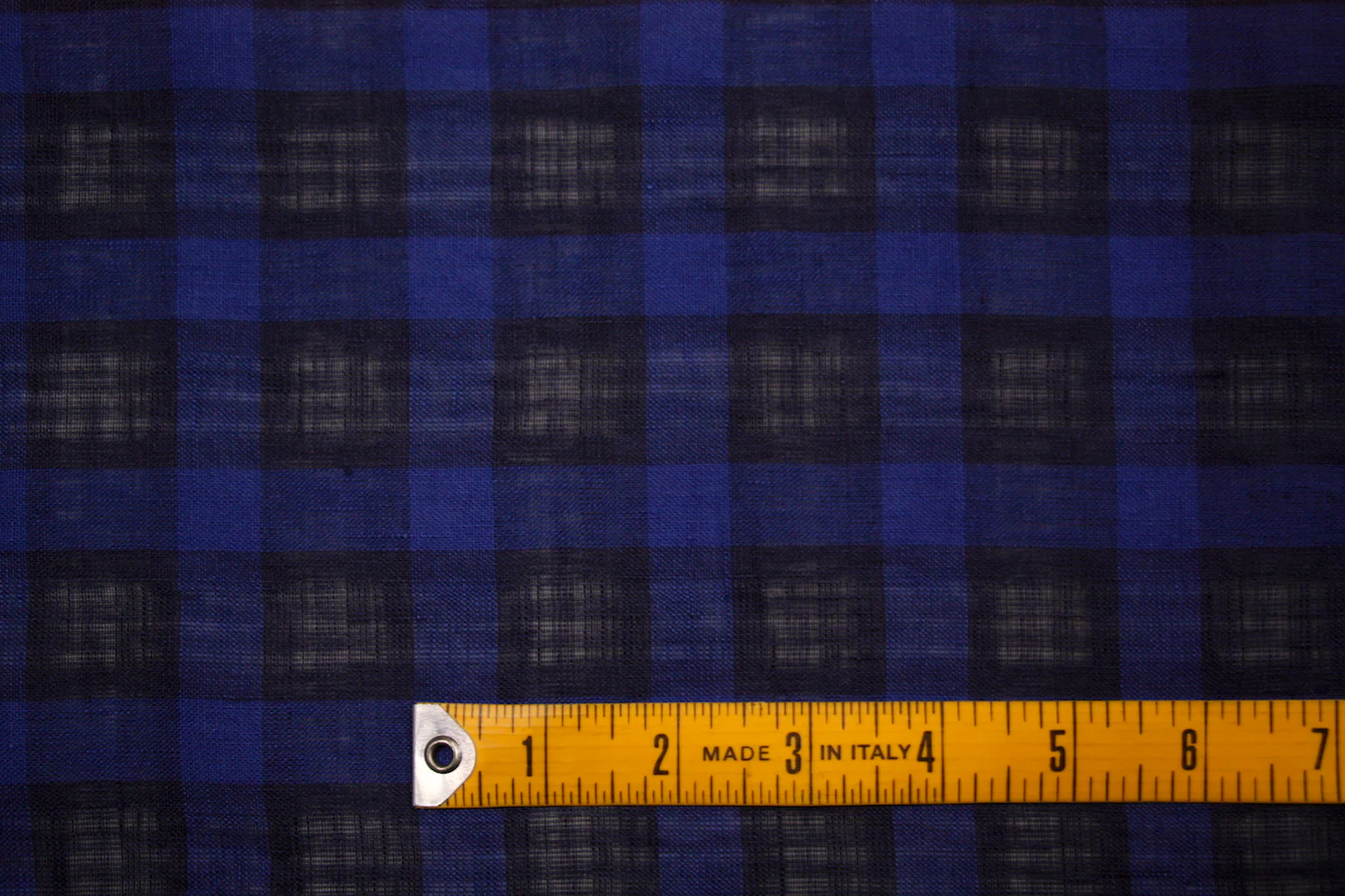 Vivien Blue Small Check - Image 2