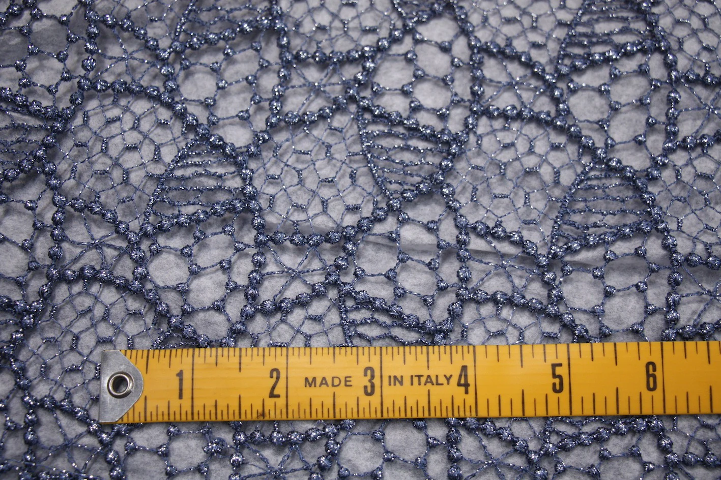 Coral Spot Guipure Lace - Image 3
