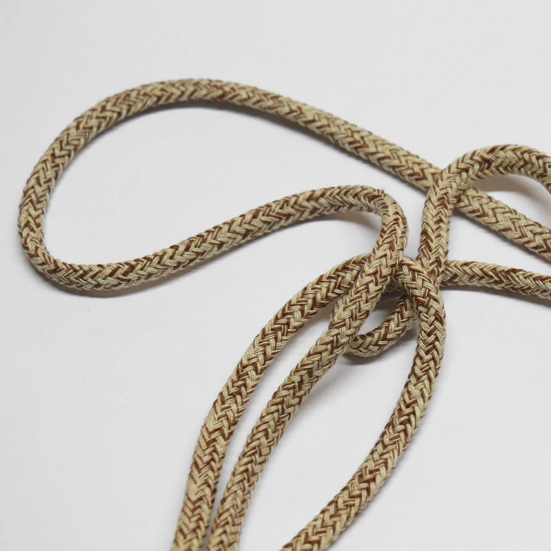 Cord - Cream/Tan - 7.5mm - Image 3