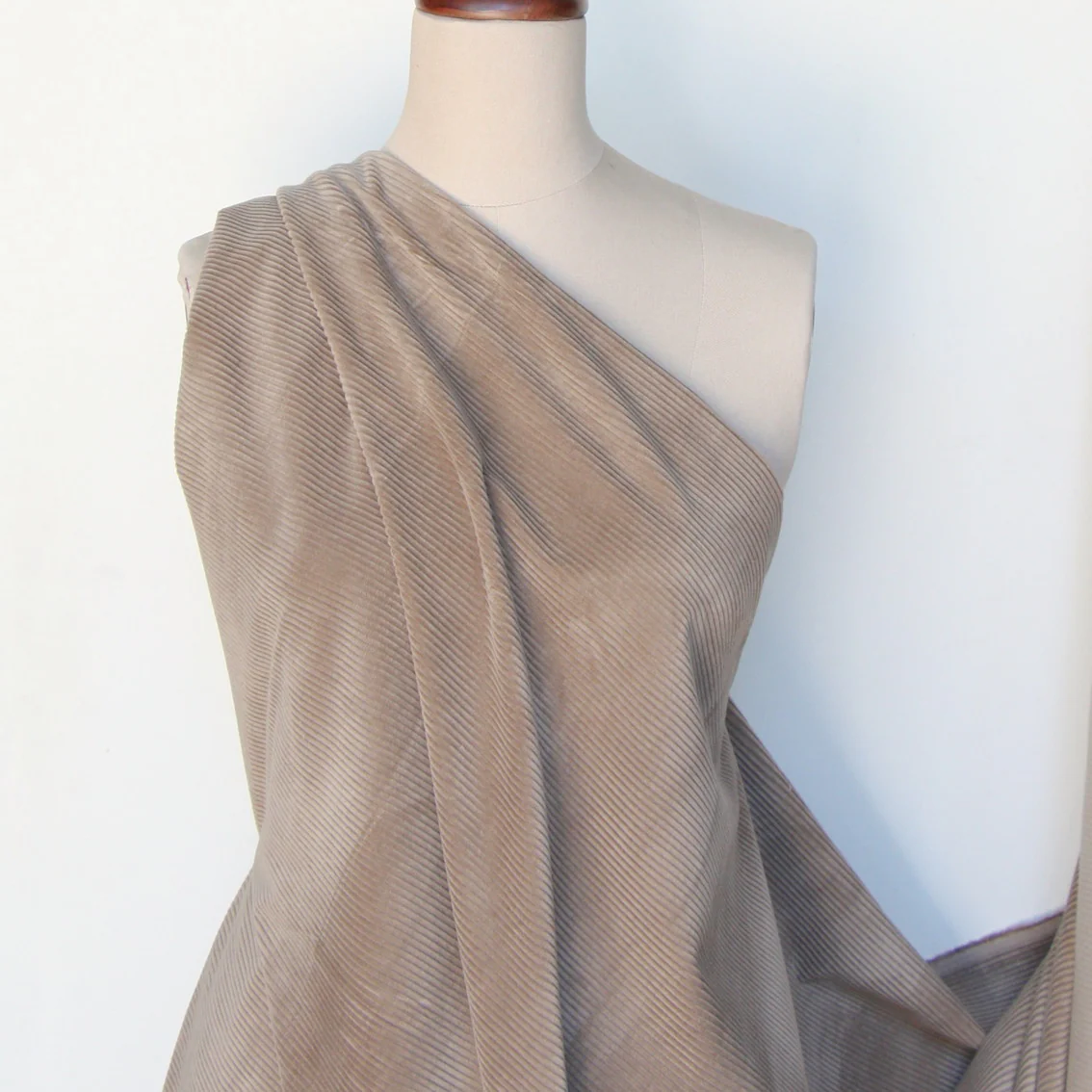 Corded Almond - Jumbo Corduroy - Image 4