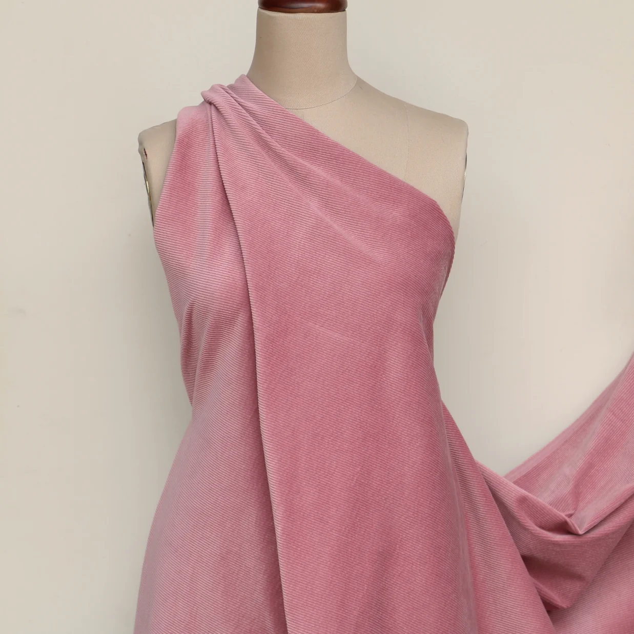 Corded Bubblegum - Stretch Corduroy - Image 4