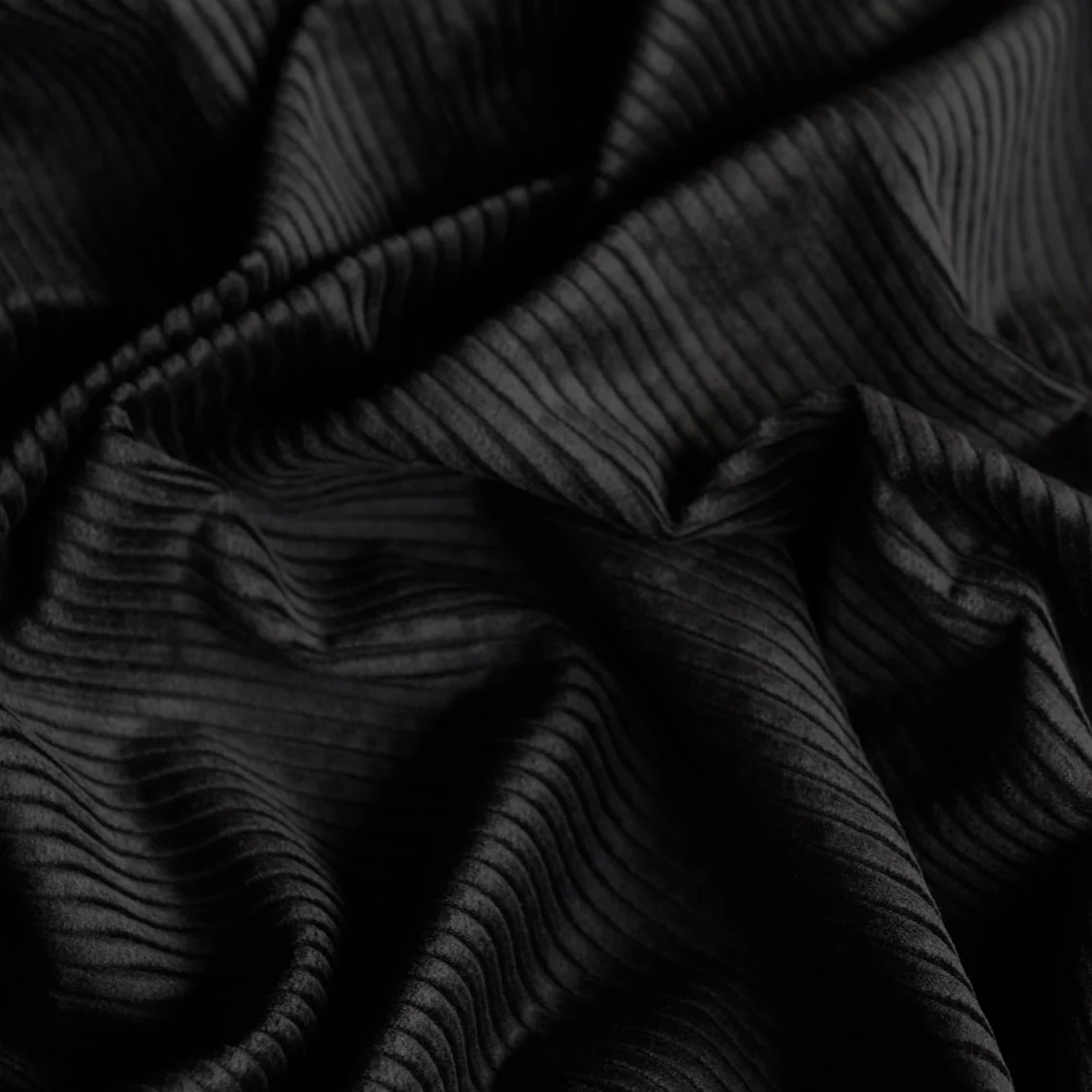 Corded Ebony - Jumbo Corduroy - Image 2