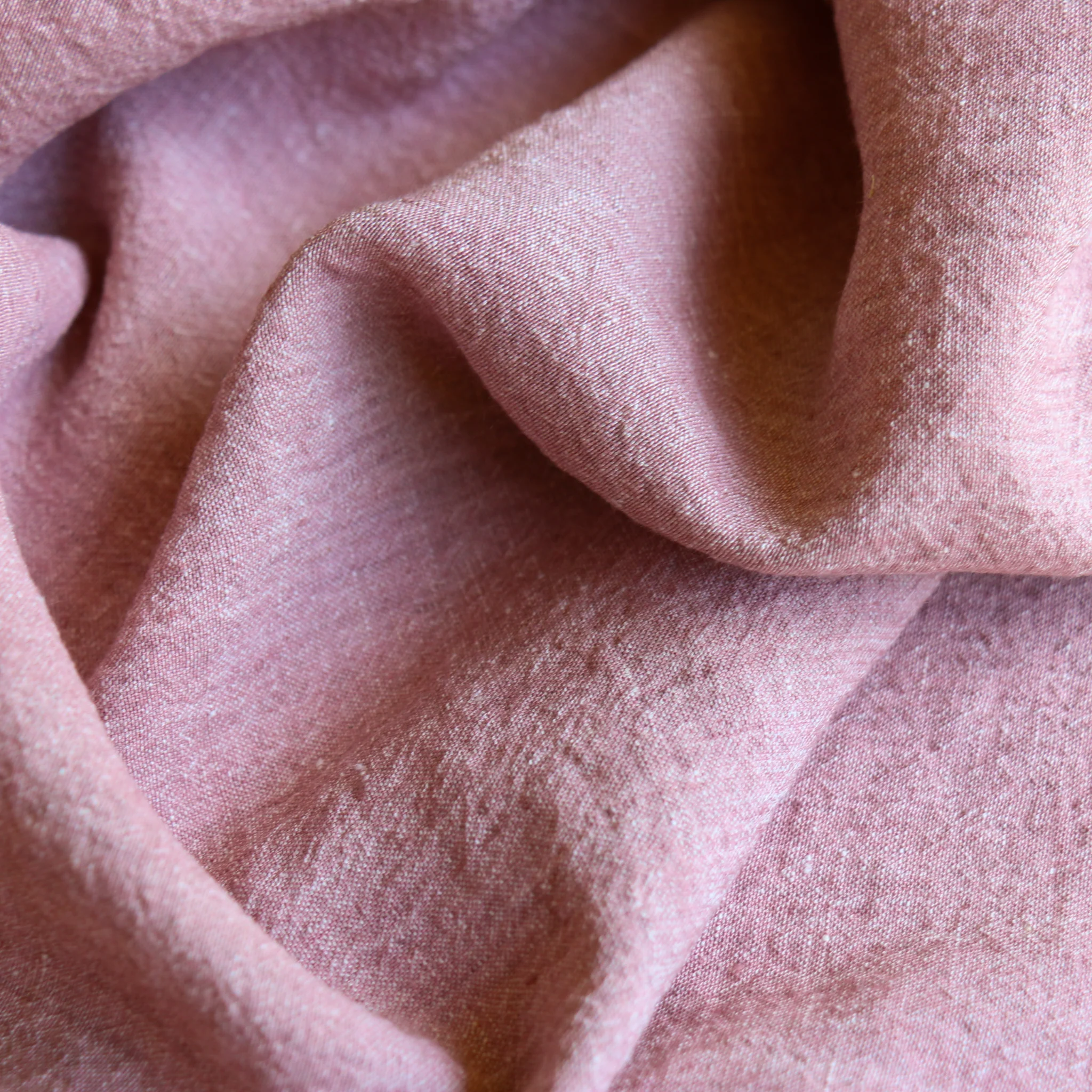 Cortona Rose Textured Linen - Image 2