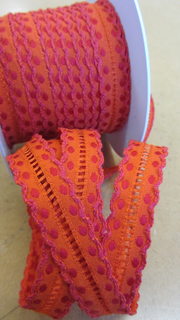 Corynthe Trim - Orange/Red