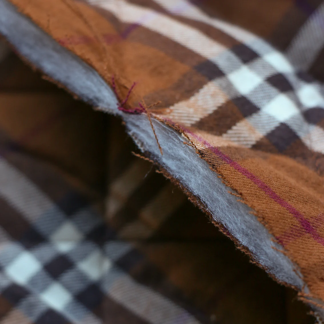Courmayer Check - Quilted/Padded Cotton - Image 3