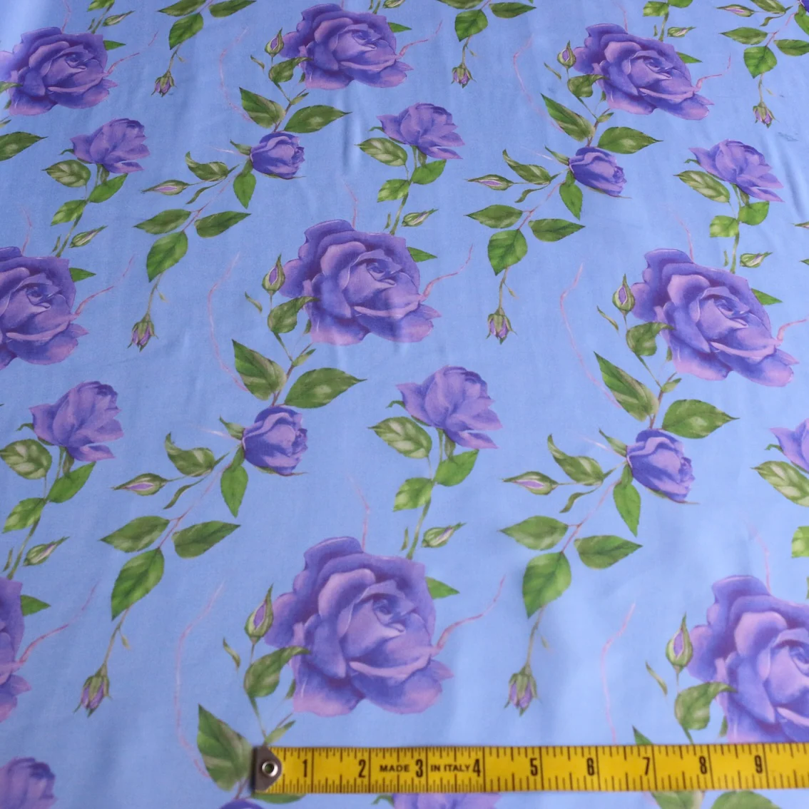 Couture Rose Silk Chiffon - Image 3