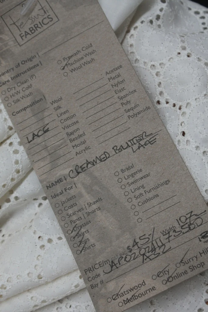 Creamed Butter Lace - Image 4