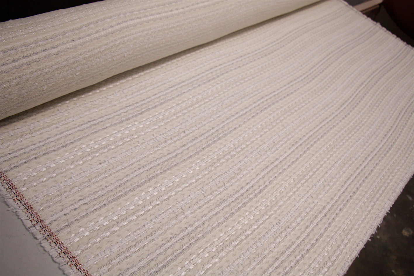 Creamy Coconut Tweed - Image 4