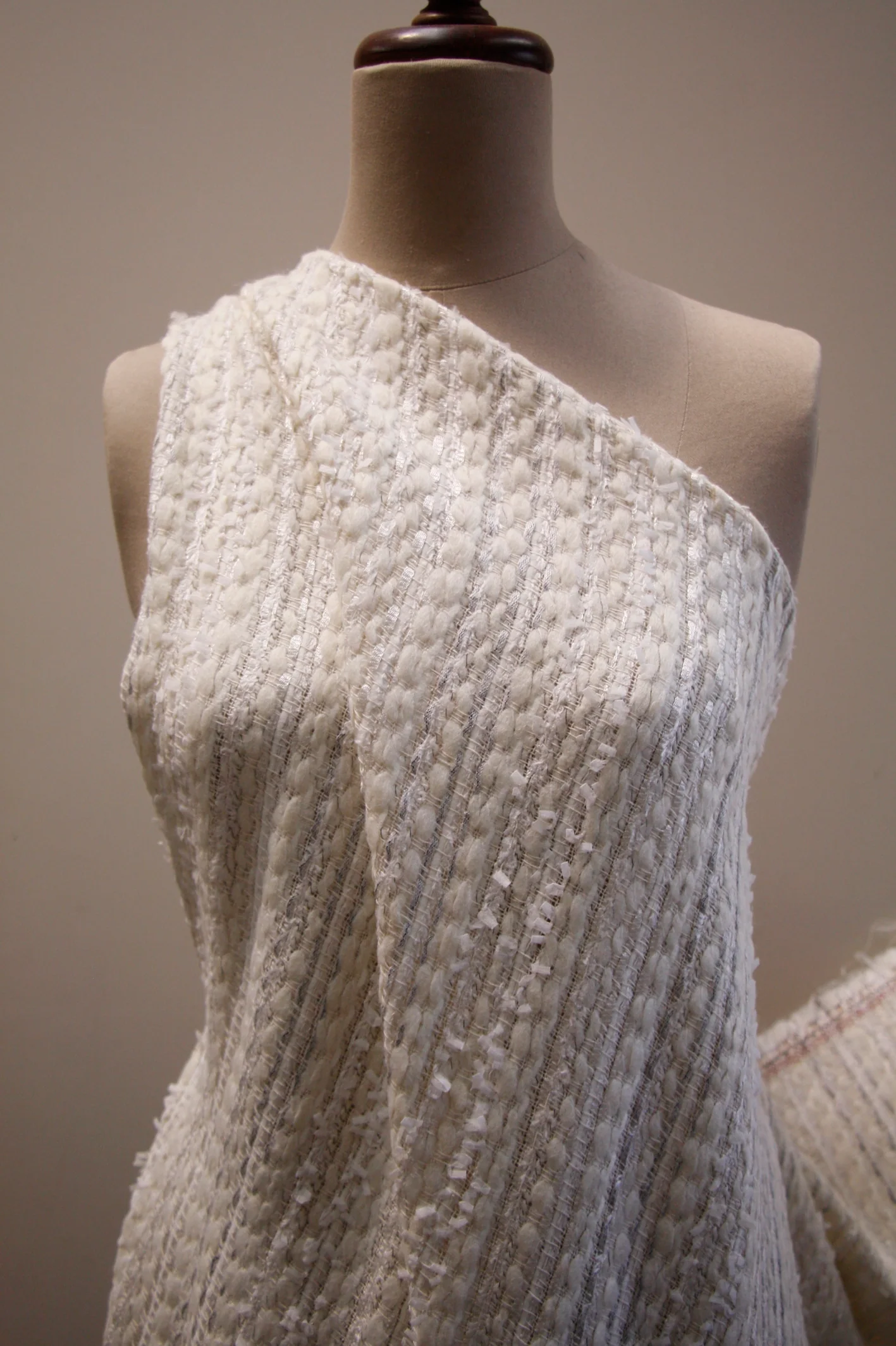Creamy Coconut Tweed - Image 5