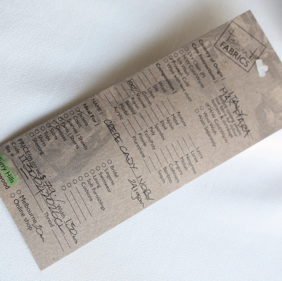 Crepe Day Ivory - Image 3