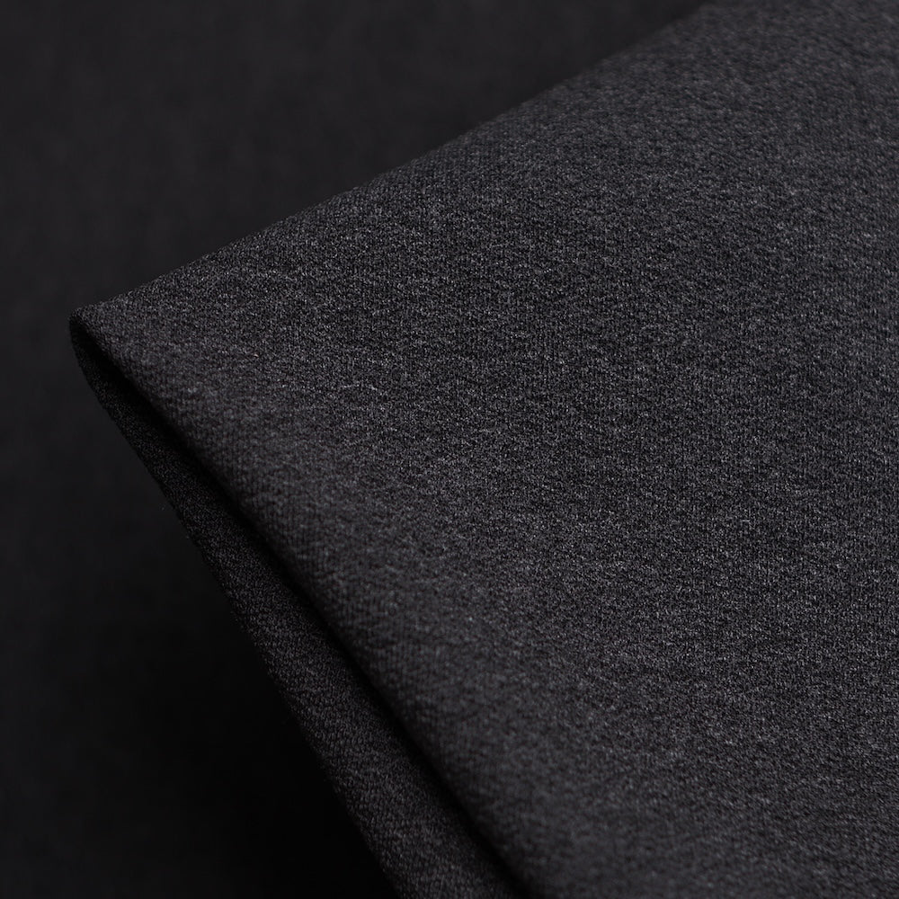 Crepe Knit Charcoal Marle