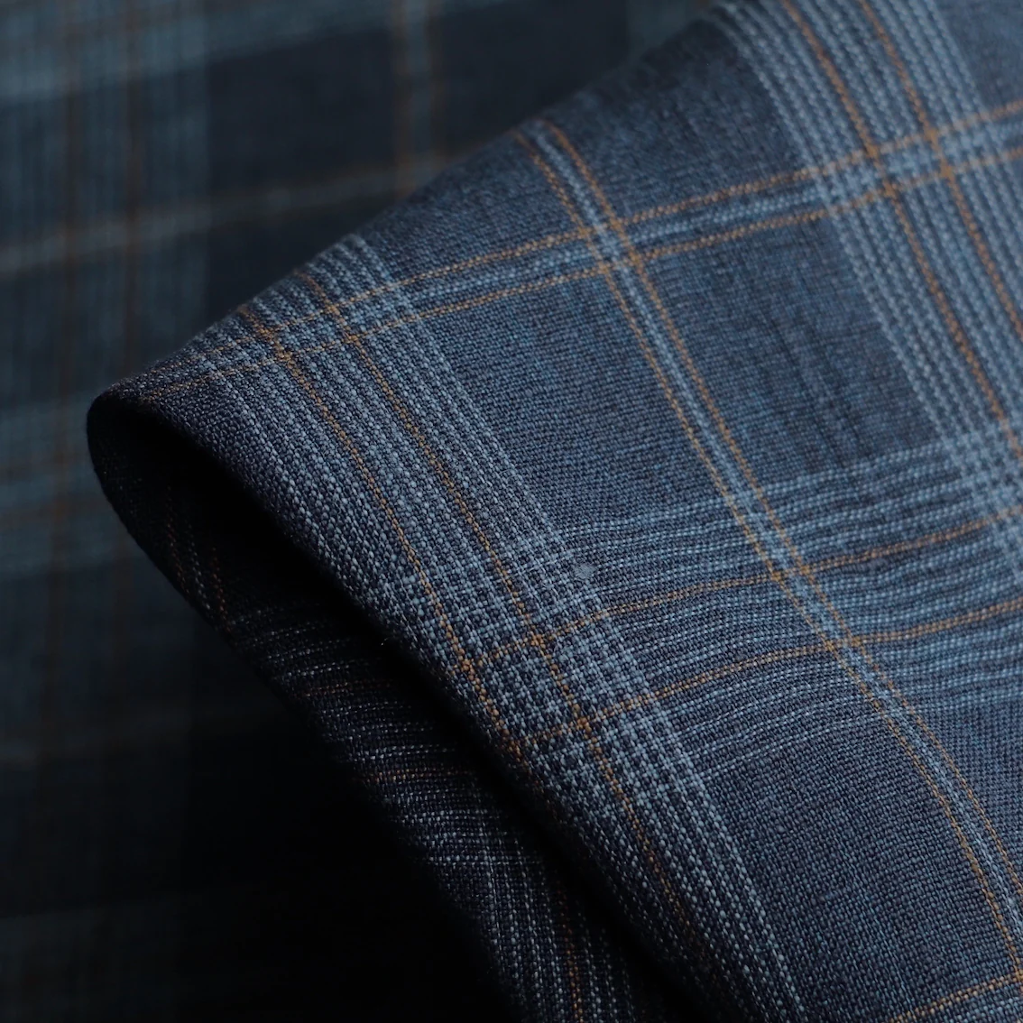 Crossing the Line Linen Check