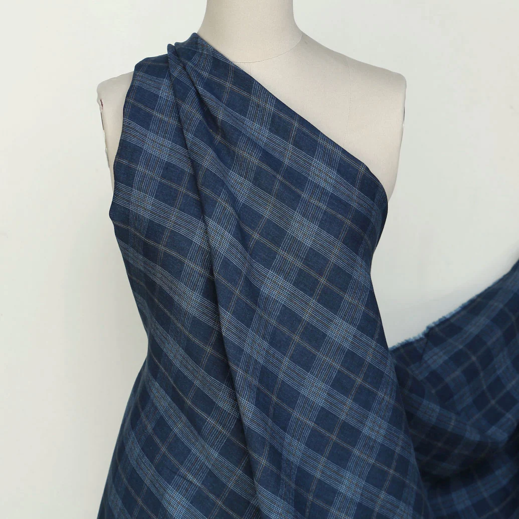 Crossing the Line Linen Check - Image 5