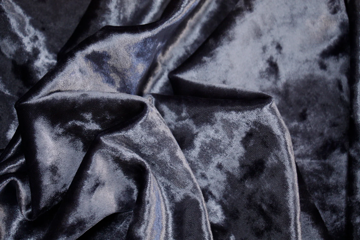 Crushed Silver Velvet - Image 2