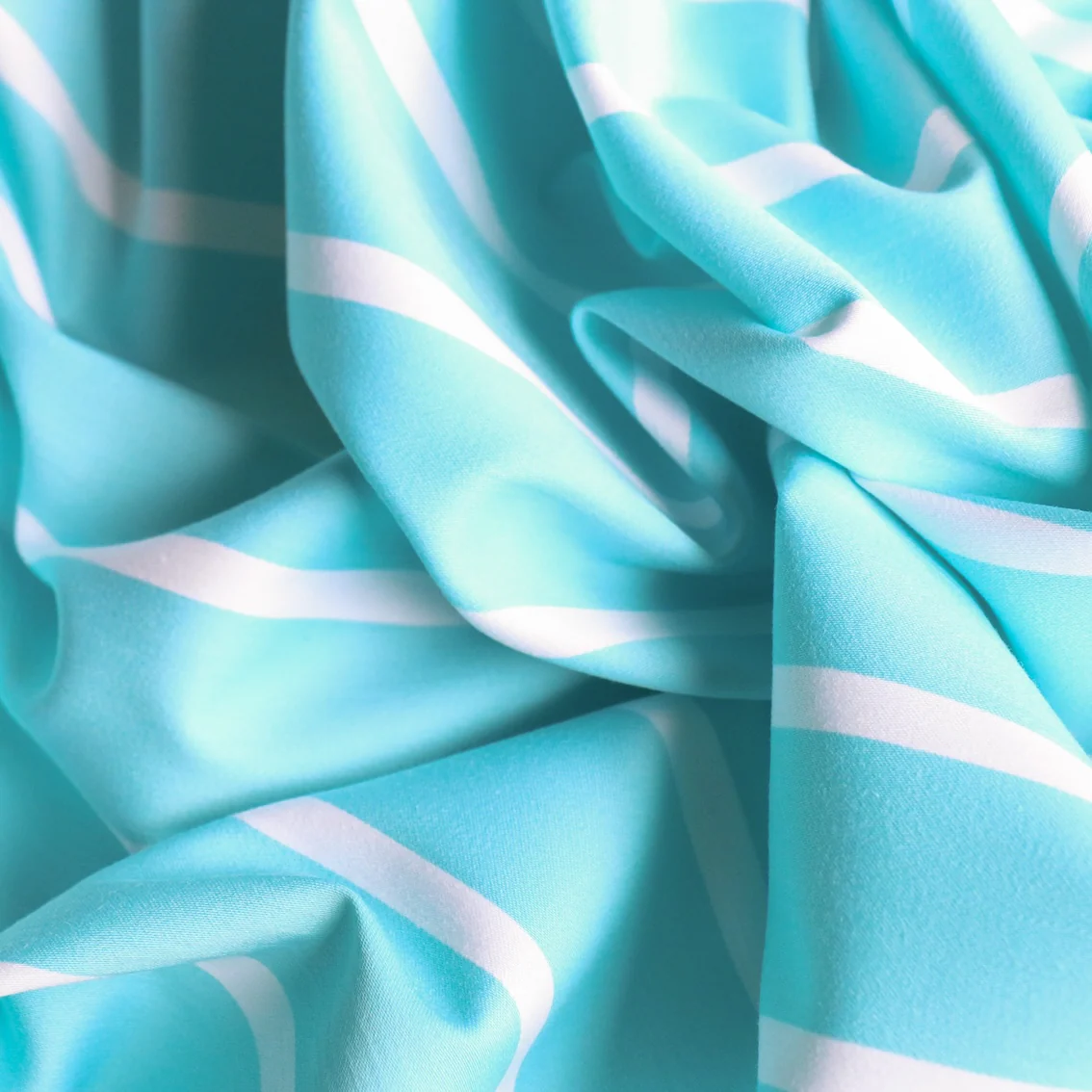 Crystal Stripe Stretch Microprene - Image 2