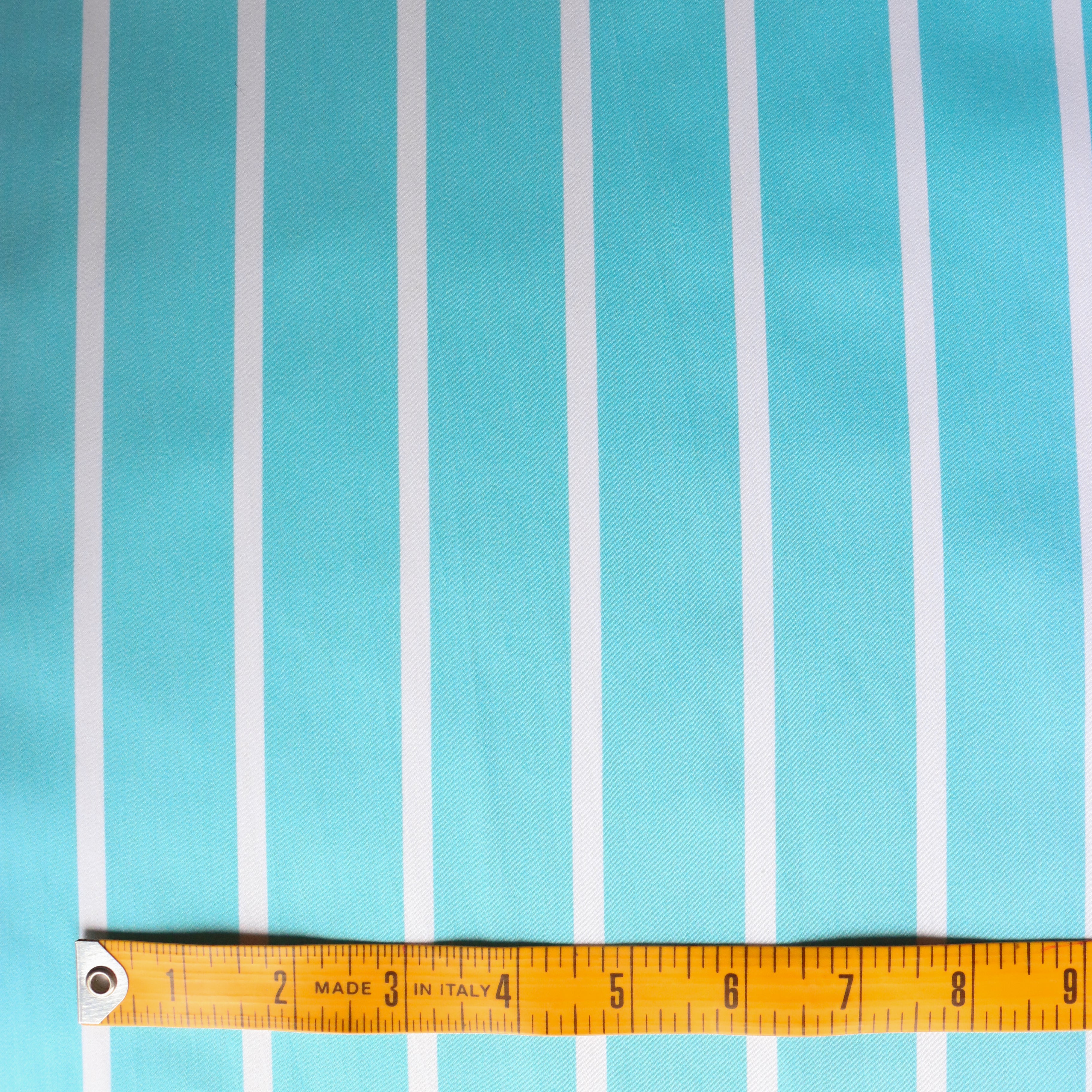 Crystal Stripe Stretch Microprene - Image 3