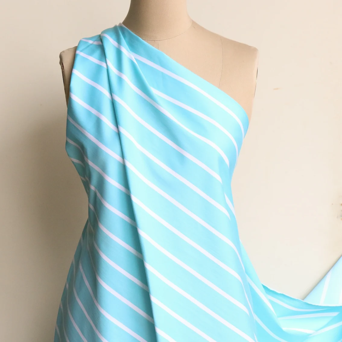 Crystal Stripe Stretch Microprene - Image 4