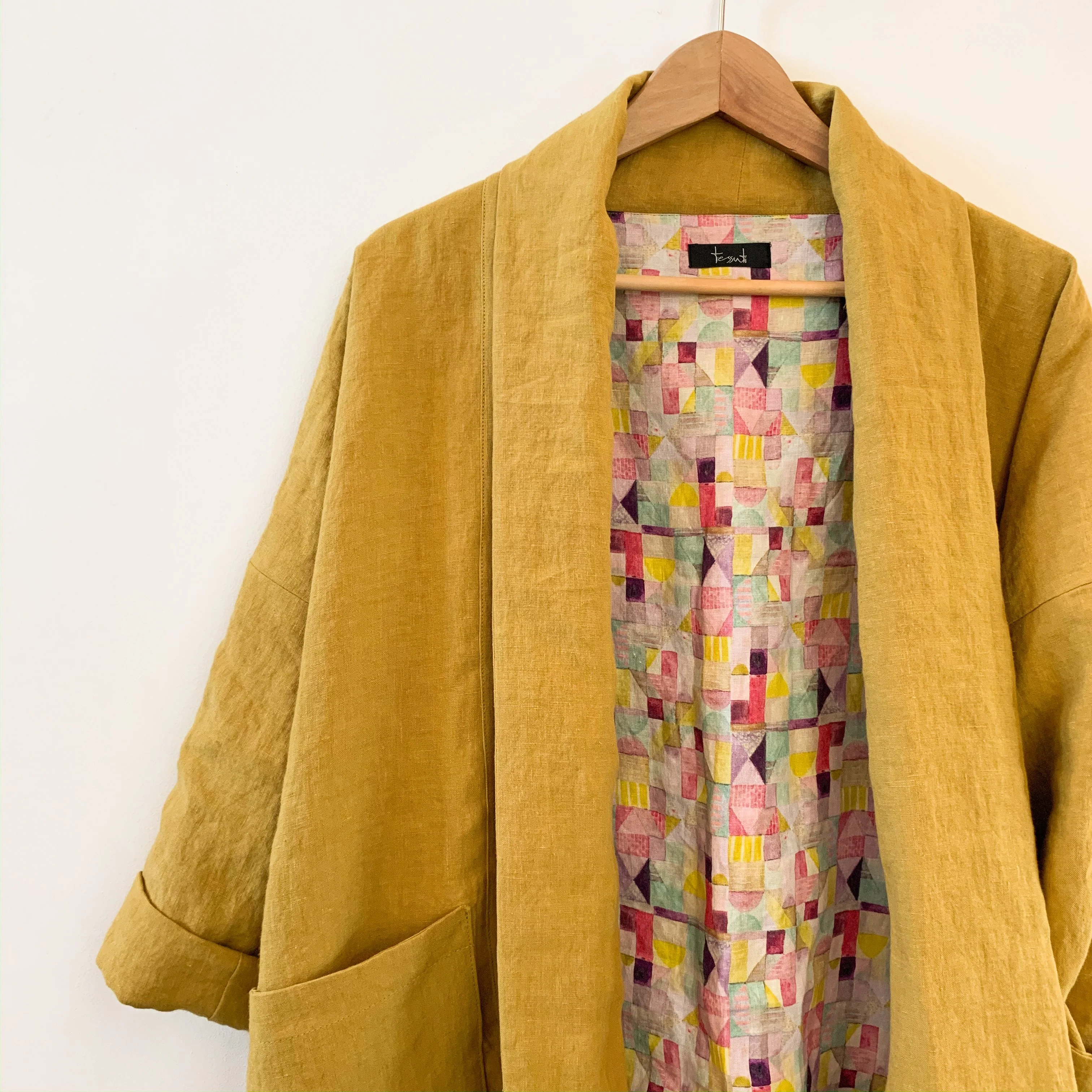 Cubic Pink Washed Linen - Image 7