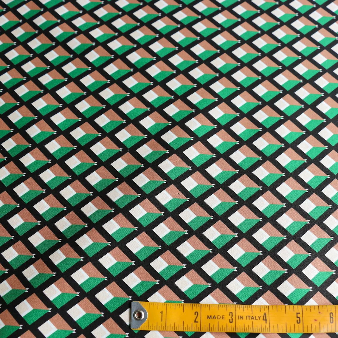 Cubic Verde Stretch Cotton - Image 3