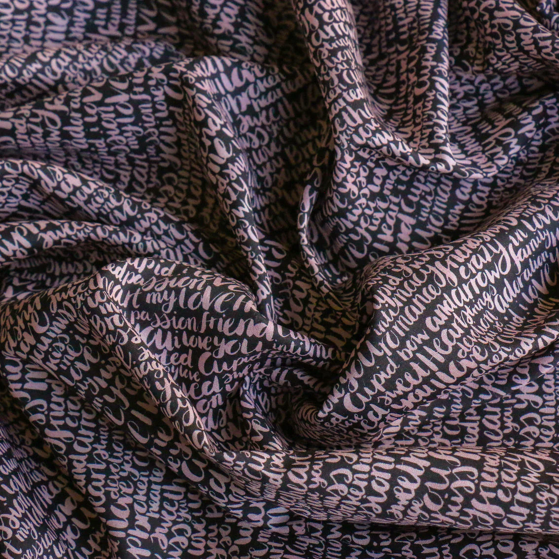 Cupid Black/Pink - Liberty Tana Lawn™ - Image 2