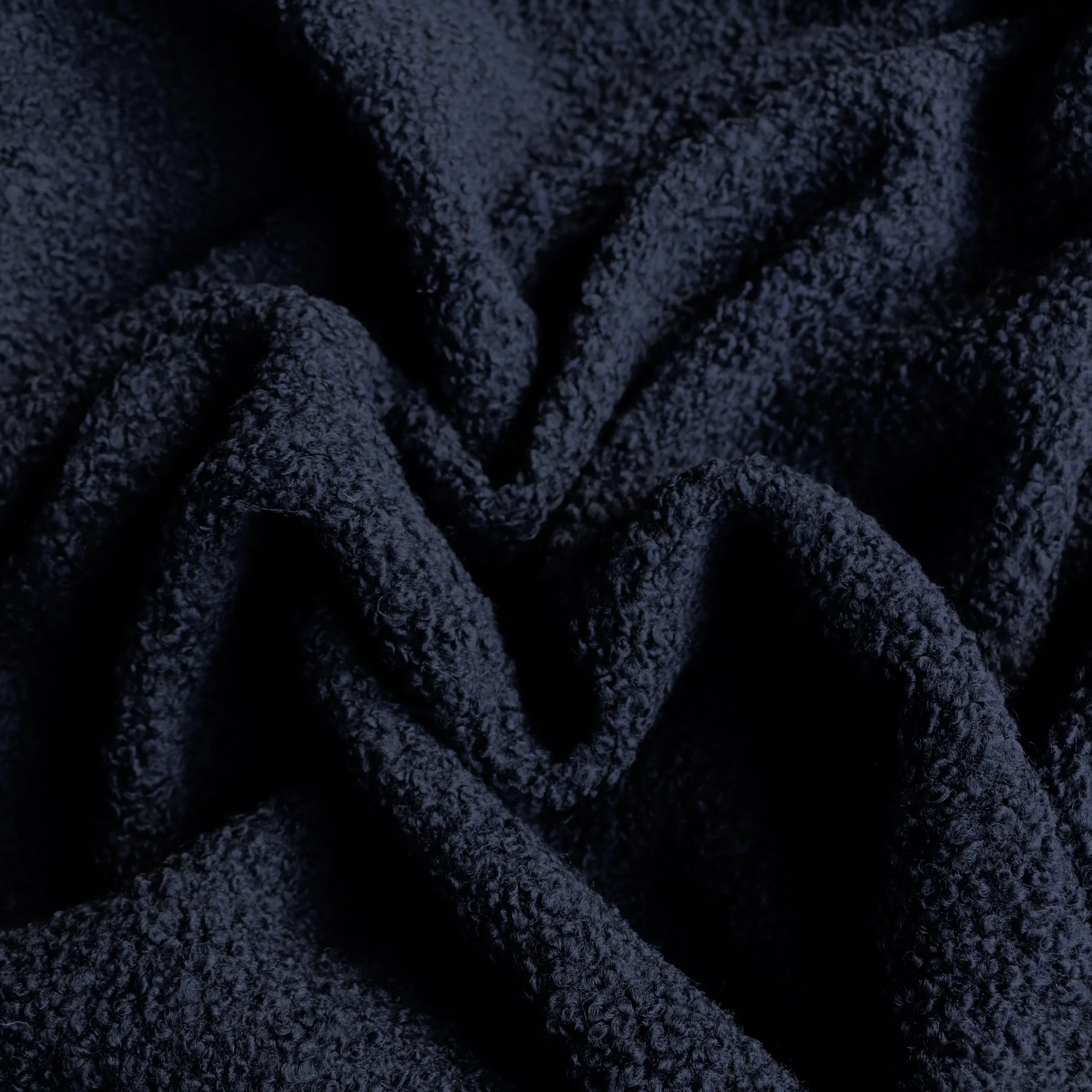 Curly Navy Boucle - Image 2