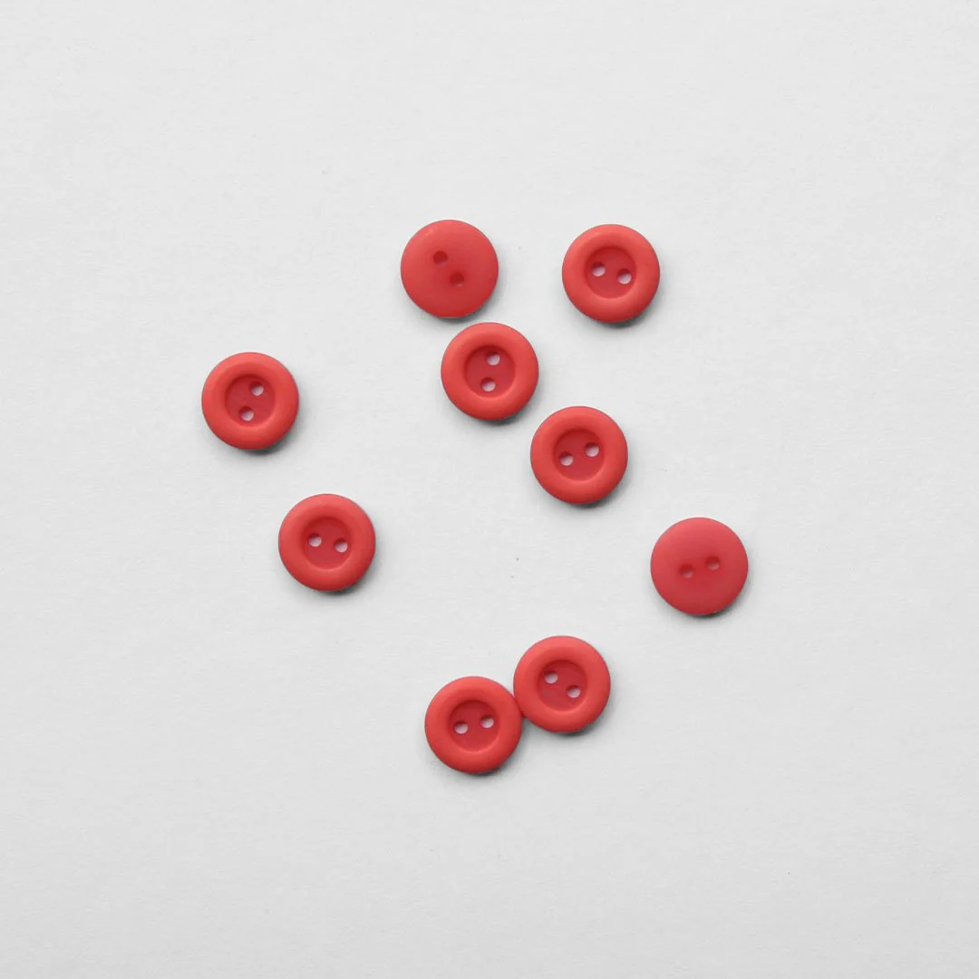 Curved Button - 13mm - Assorted Colours