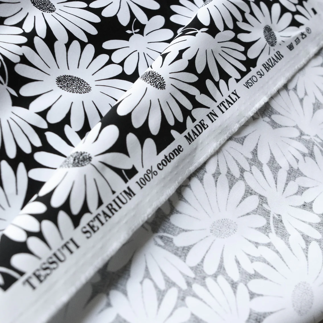 Daisy Nero Sateen - Image 3