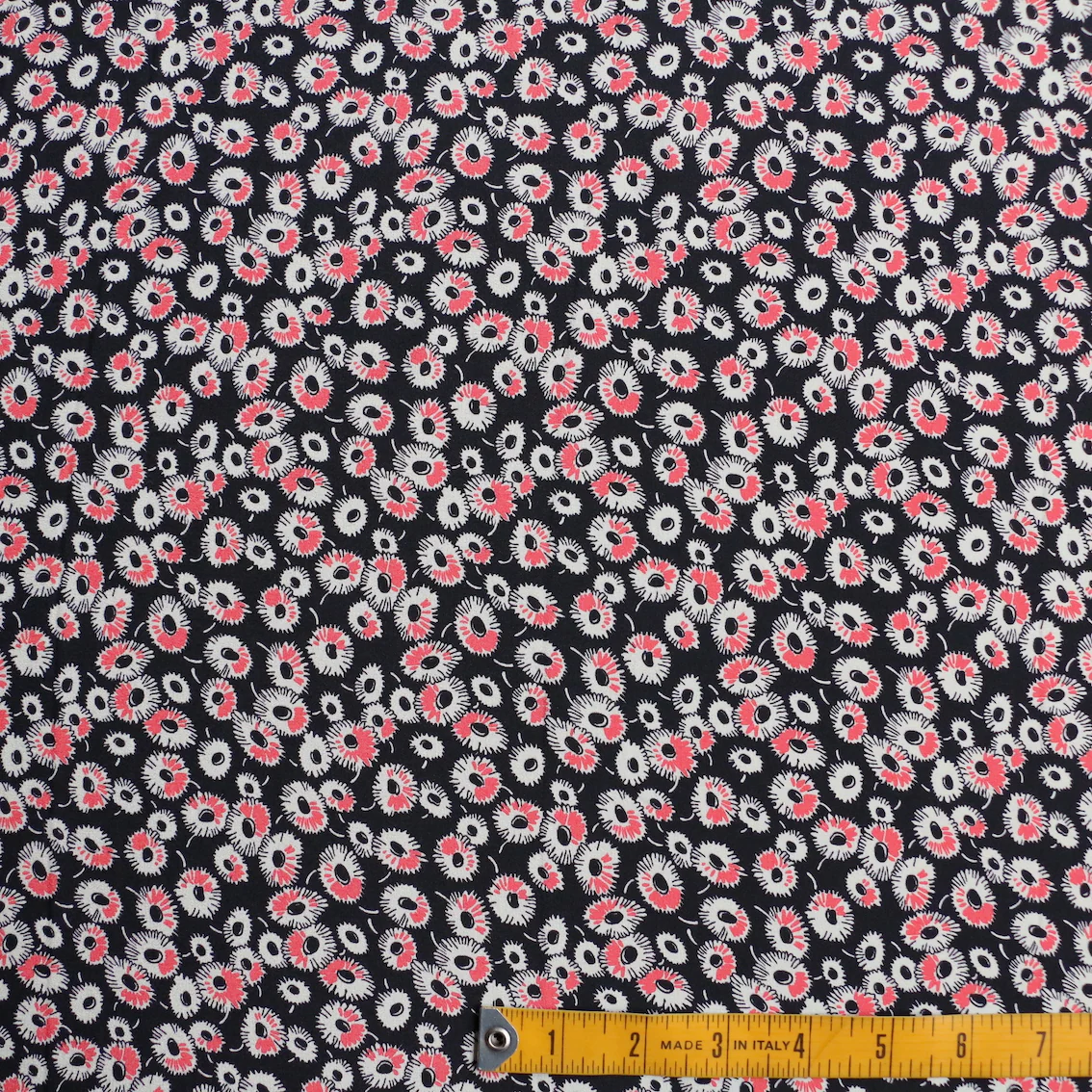Daisy Nero Silk Crepe De Chine - Image 3