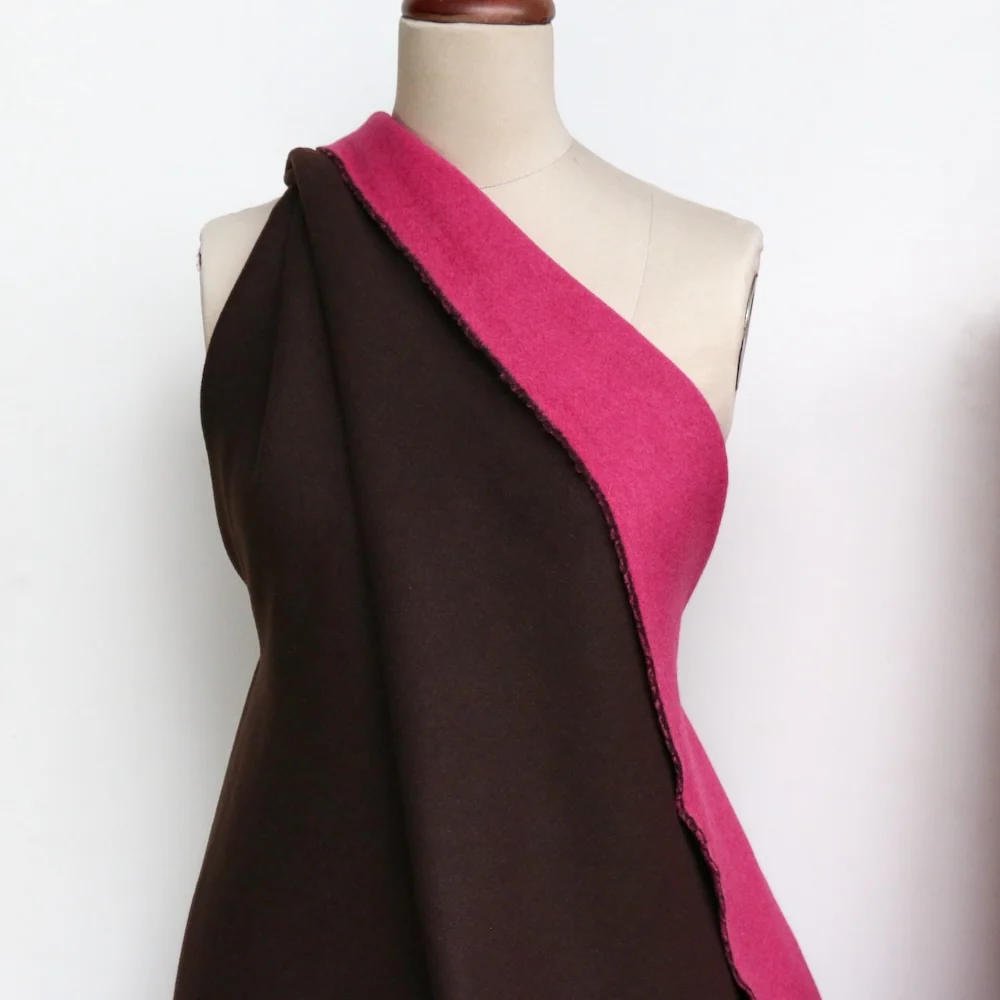 Dani Double Coating Espresso Fuchsia - Image 5