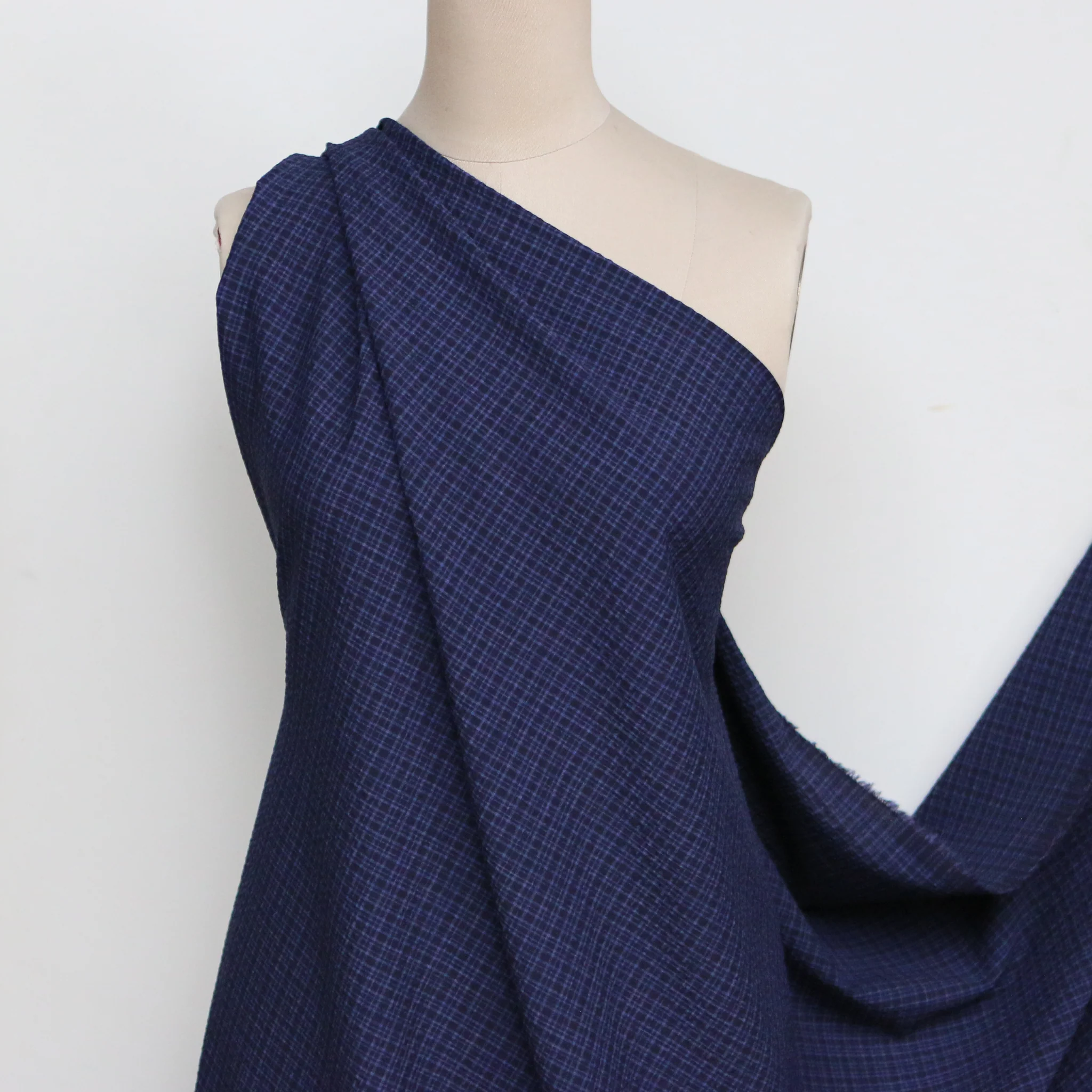 Daniela Blu/Black Seersucker Wool - Image 5