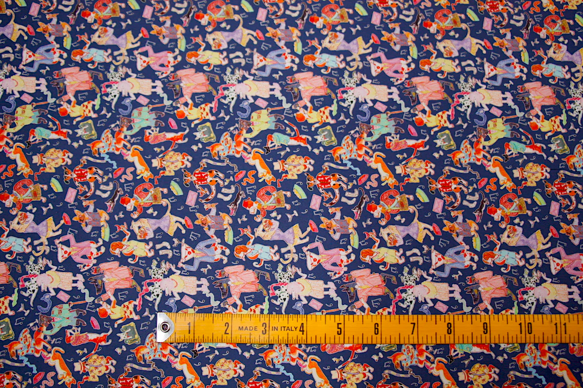 Dapper Dogs Blue - Tana Lawn - Image 2