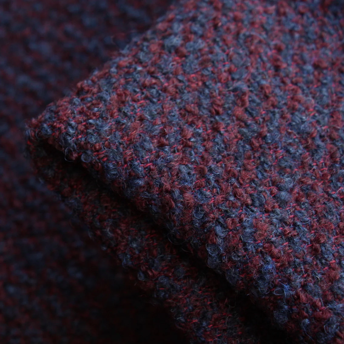 Dark Berry Boucle