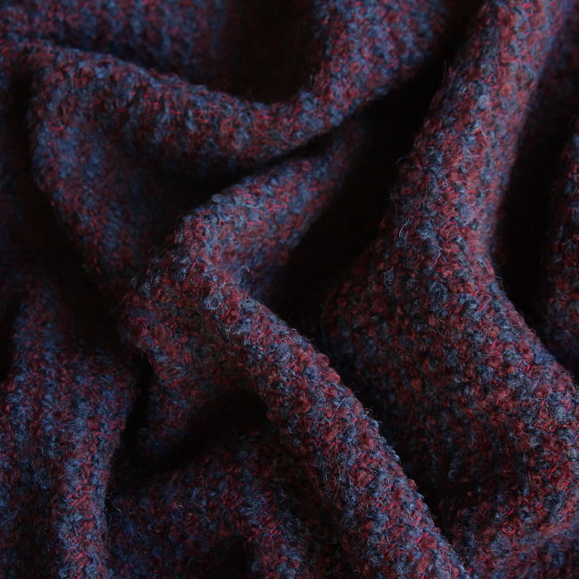 Dark Berry Boucle - Image 2