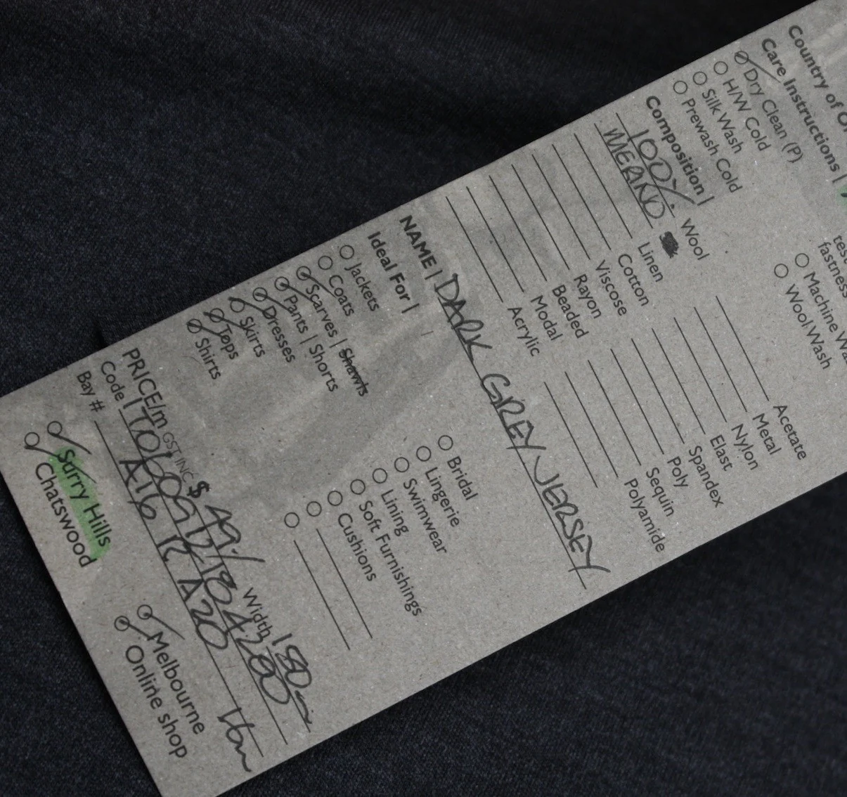 Dark Grey Jersey - Image 2