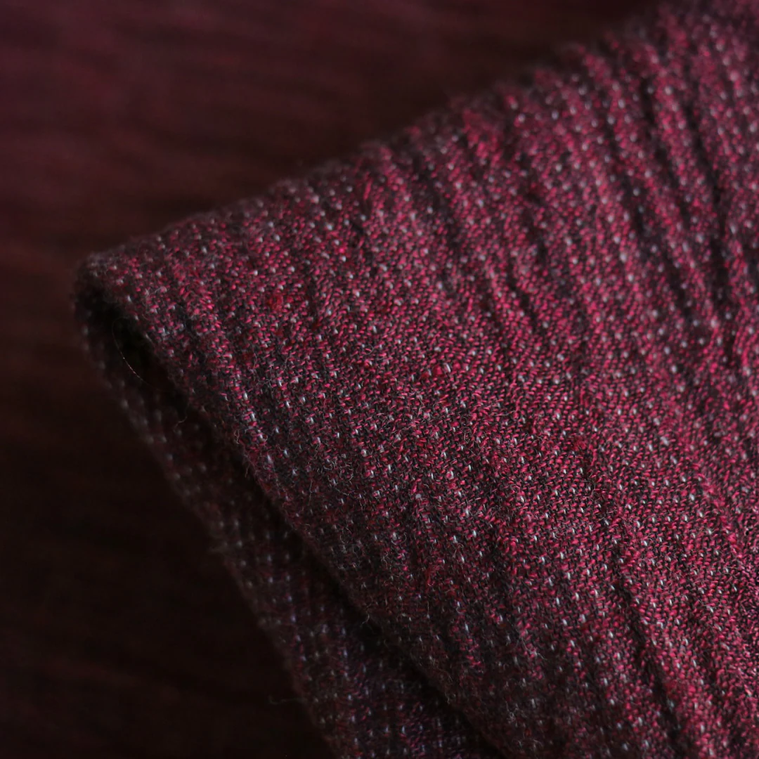 Dashing Cherry Linen/Cotton