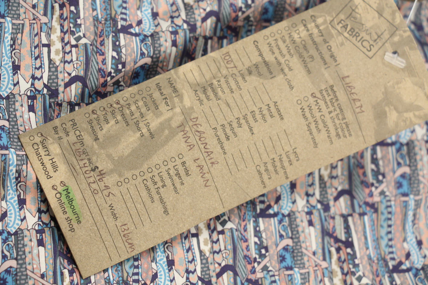 Debonair - Liberty Tana Lawn - Image 4