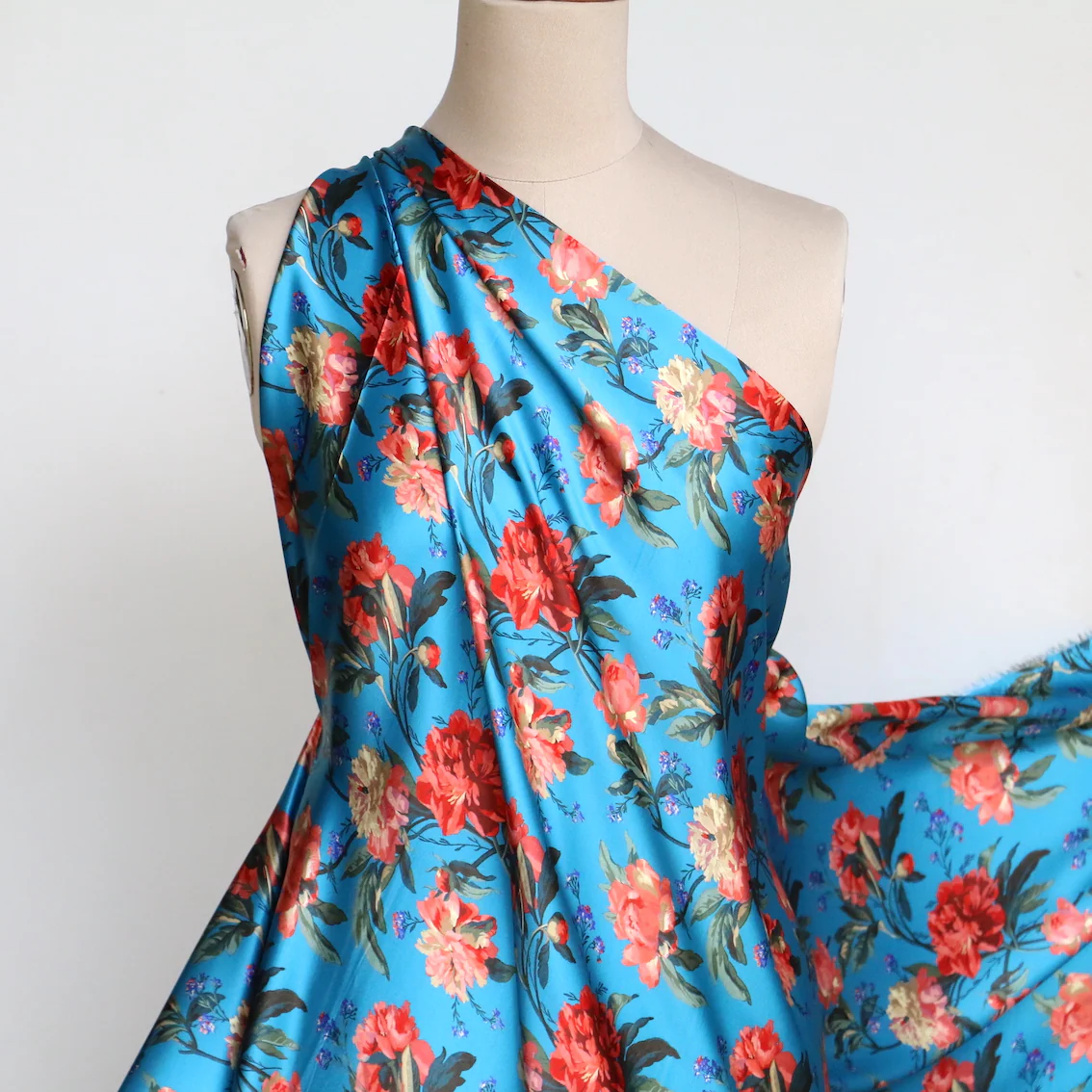 Decadent Blooms Liberty Belgravia Silk Satin - Image 6