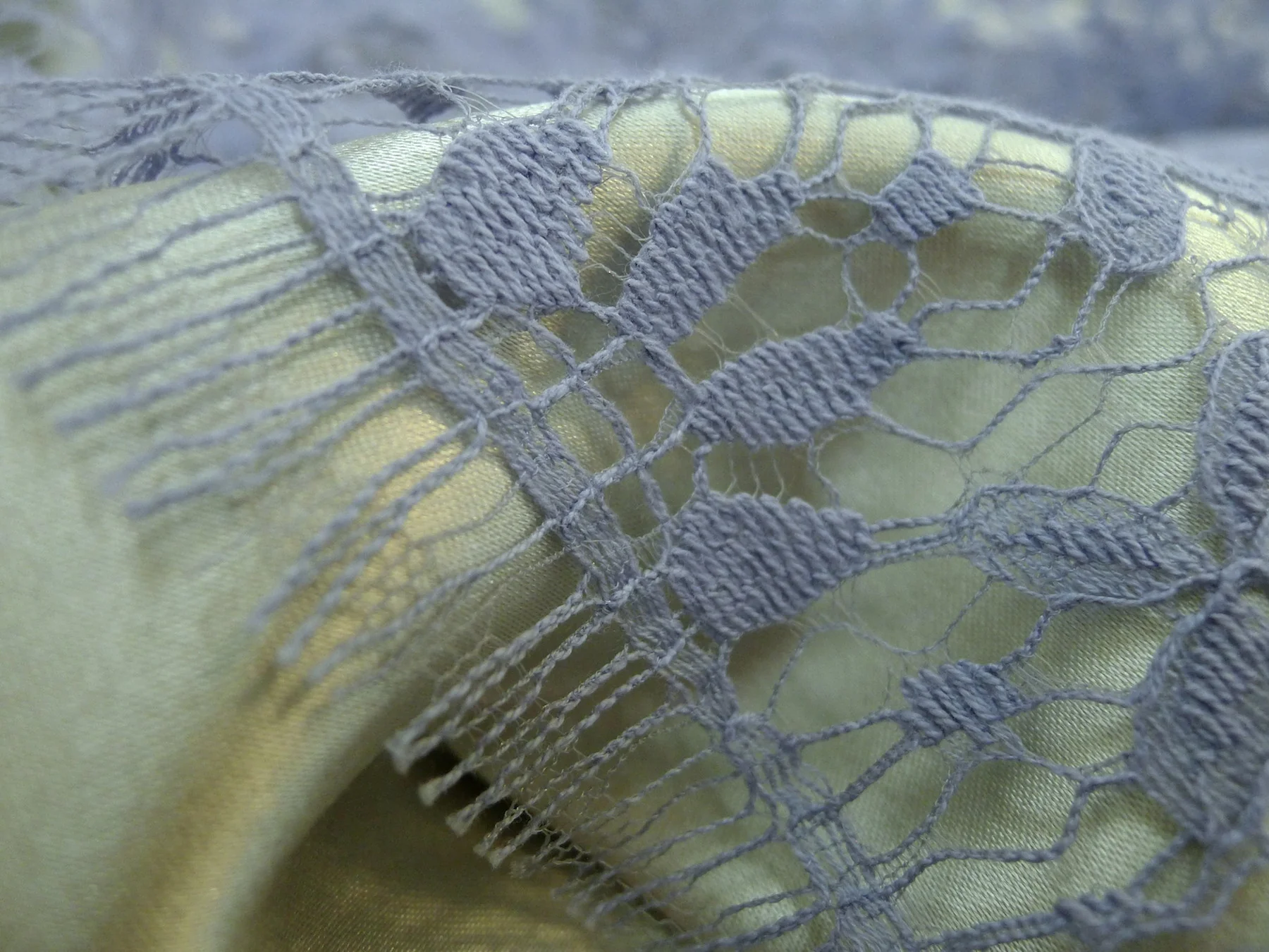 Denim Azur Corded Lace
