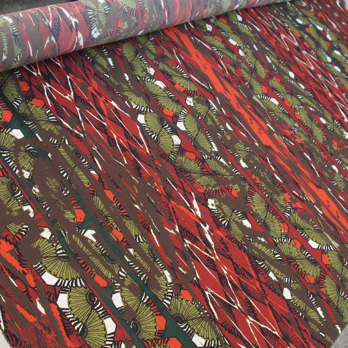 Desert Mission Crinkle Crepe De Chine - Image 4