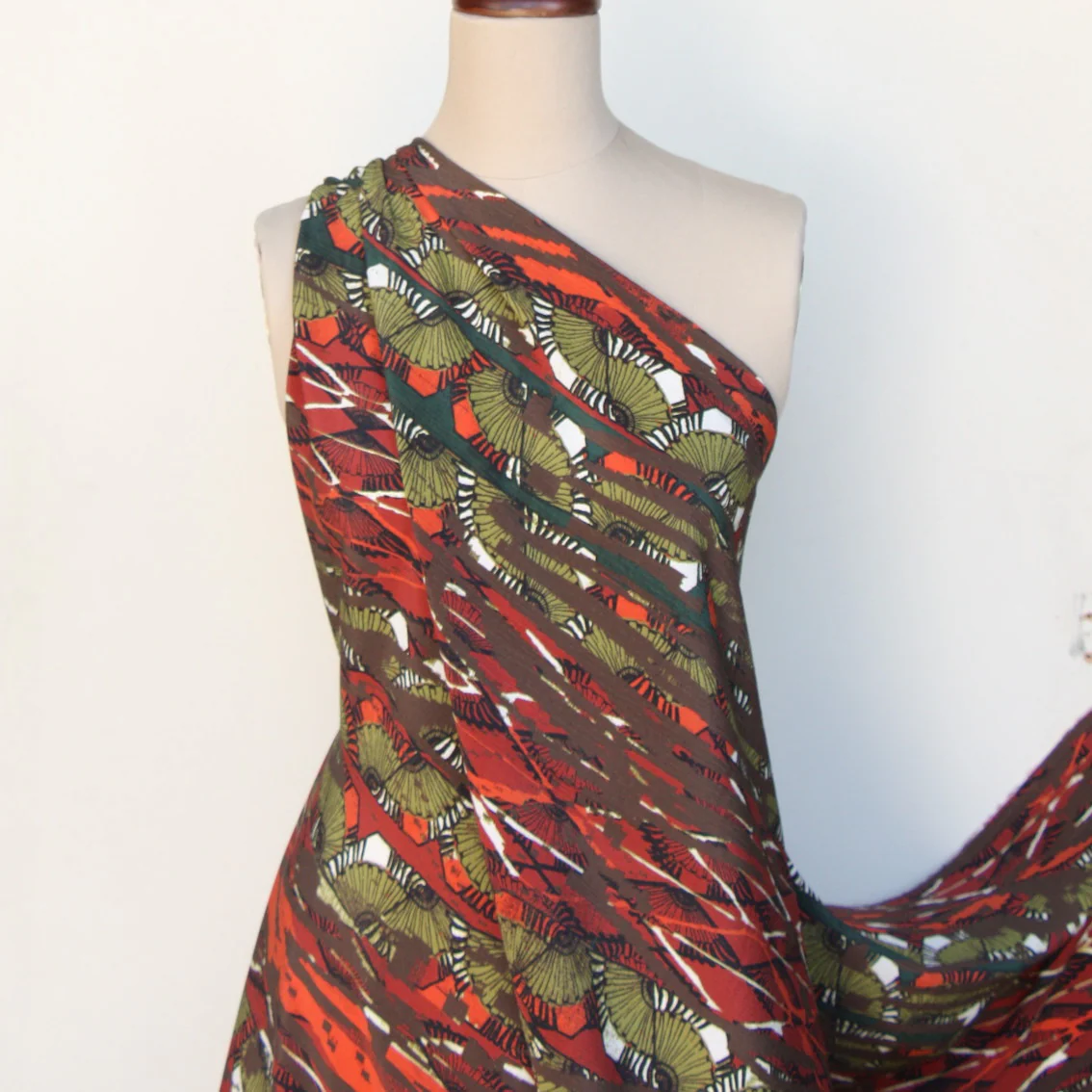 Desert Mission Crinkle Crepe De Chine - Image 6